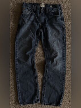 Ariat Straight Men's Jeans in Dark Blue Wash